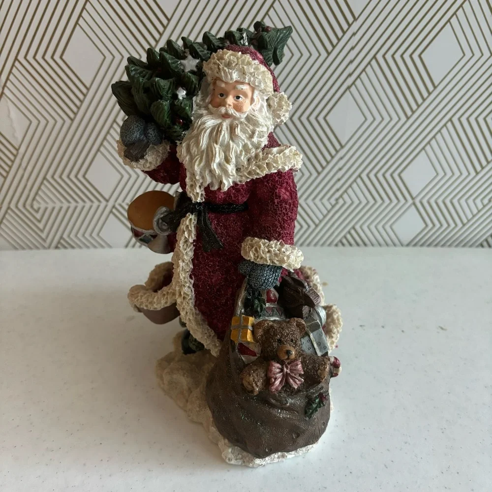 Holiday Decor Red and Green Festive Ornaments